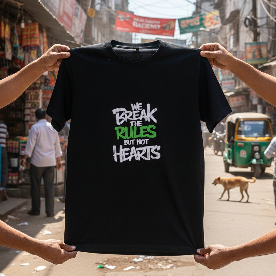 "Rule Breaker" Unisex Premium Cotton Crew T-Shirt