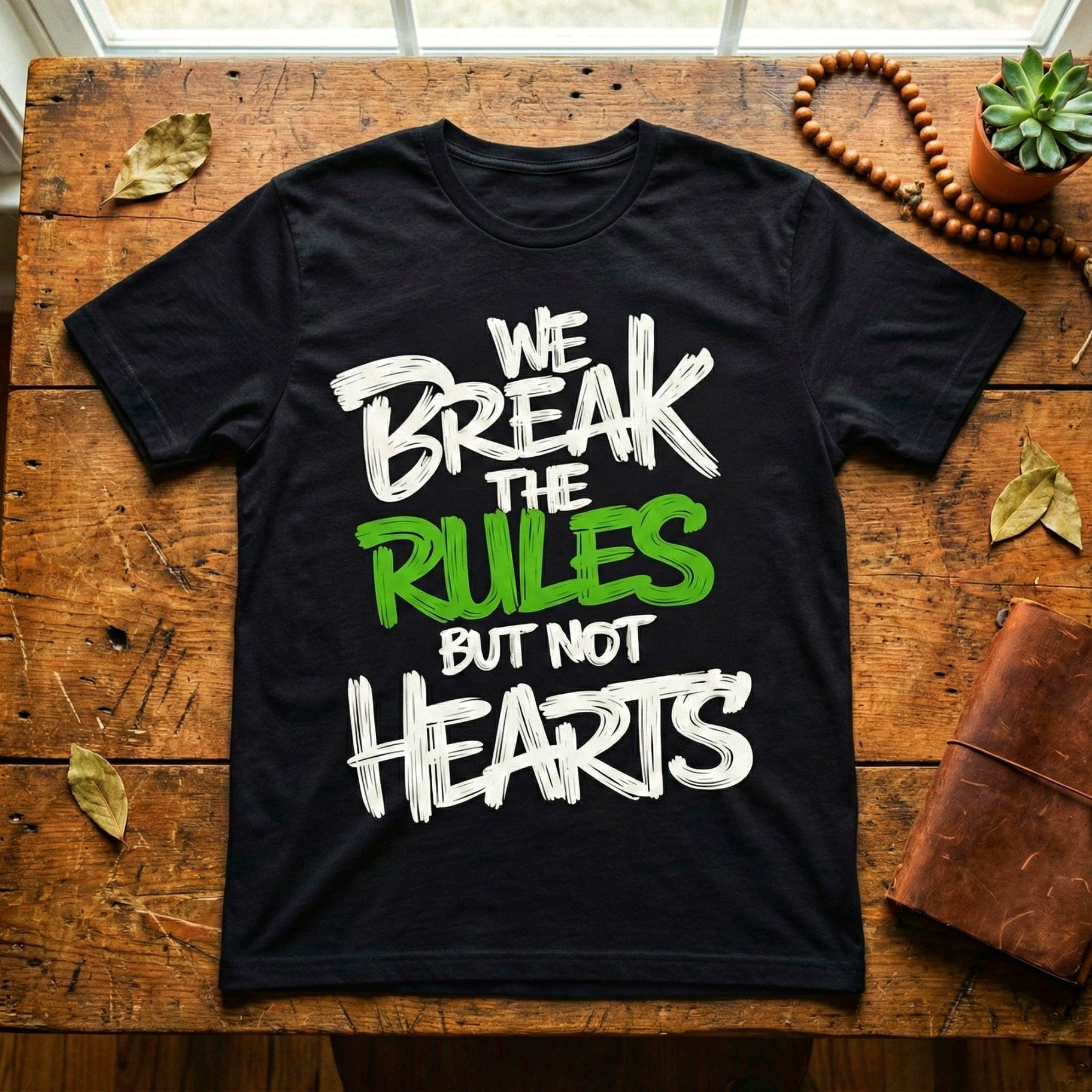 "Rule Breaker" Unisex Premium Cotton Crew T-Shirt