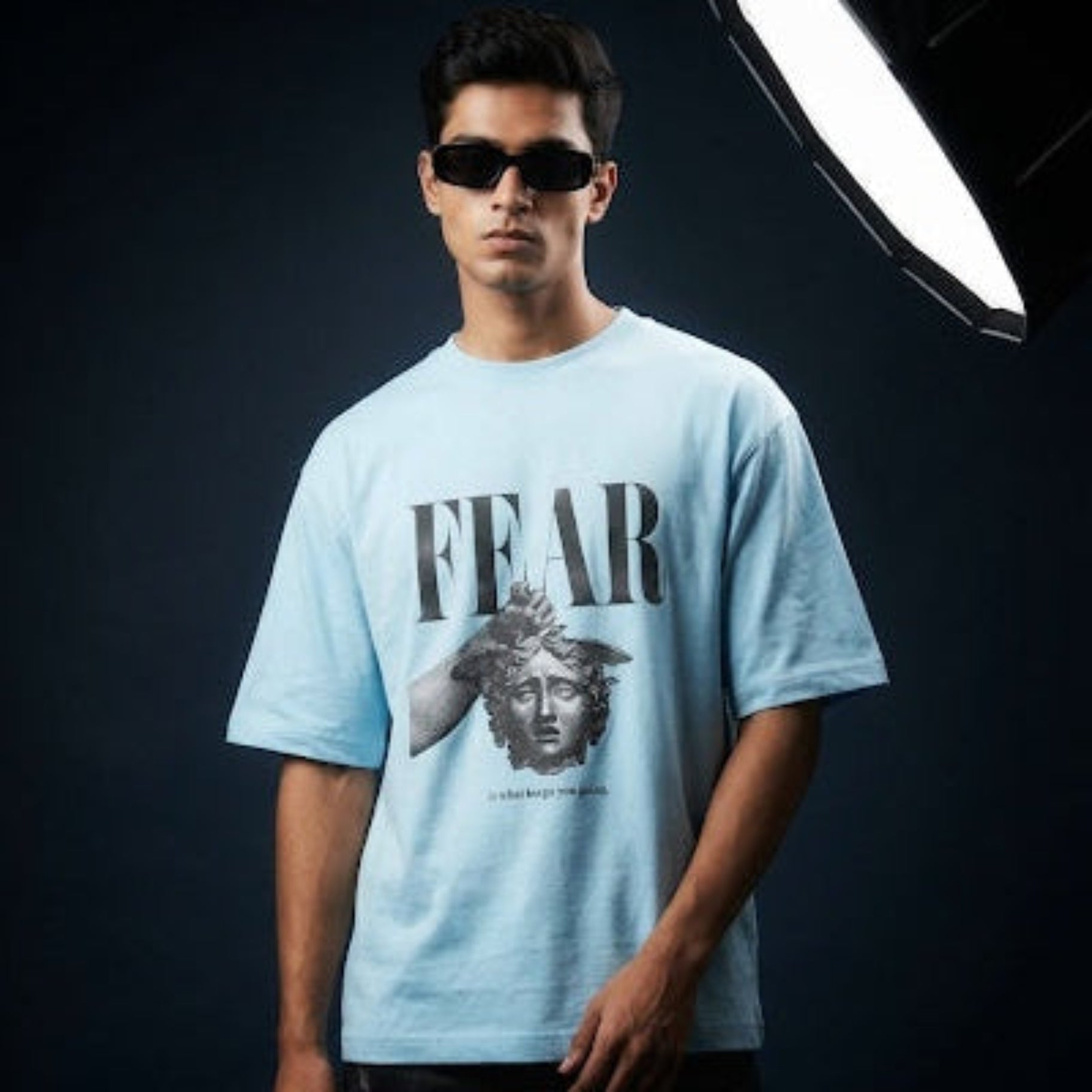 The "Fear as Fuel" Heavyweight Oversized Tee