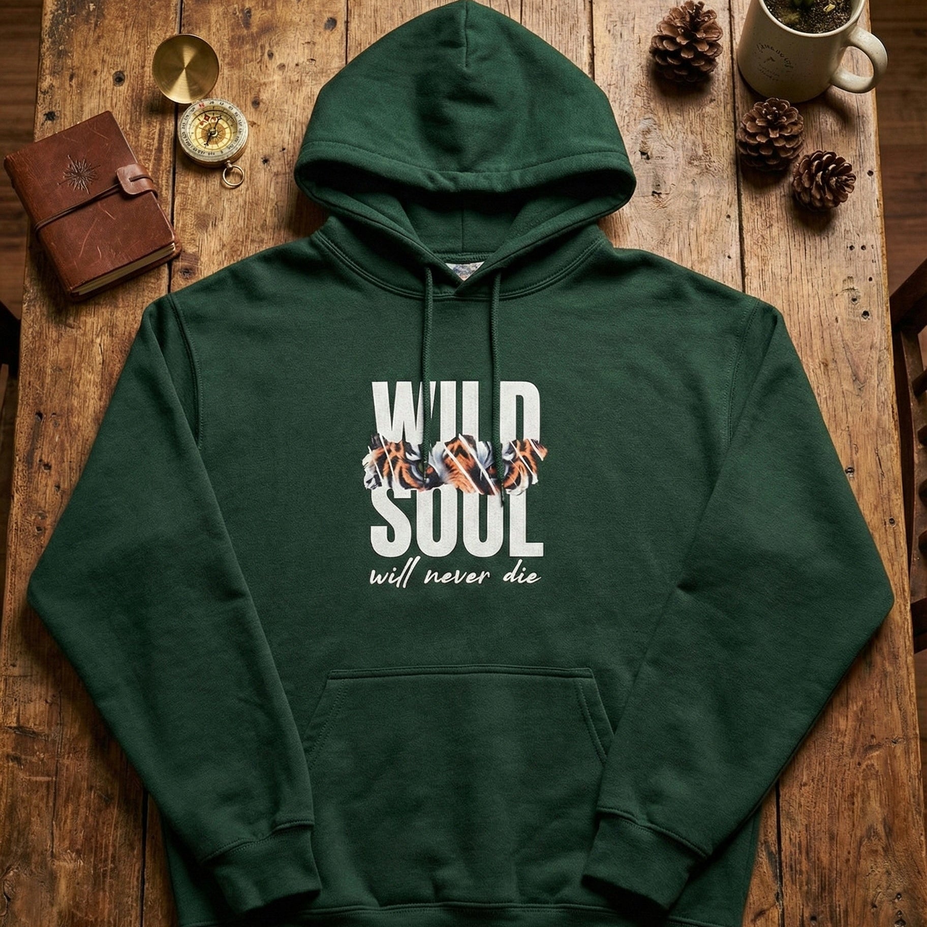 Thread Story "Wild Soul" Heavyweight Cotton Hoodie | 300 GSM Fleece