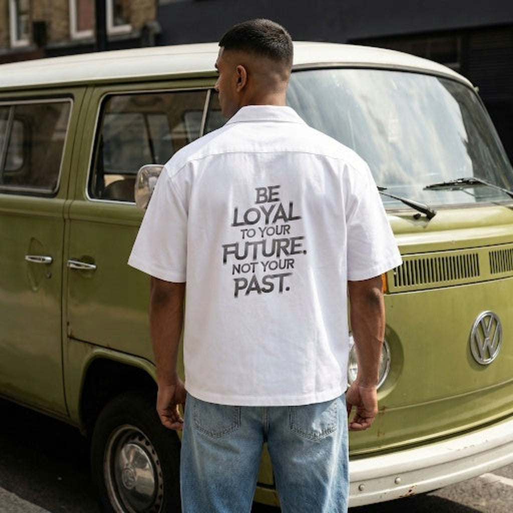 Thread Story Unisex Oversized Graphic Shirt - "Loyal to Future" Edition