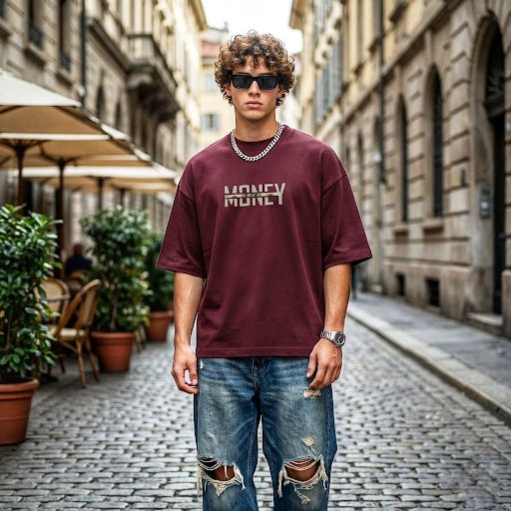 The "Cash to Burn" Terry Oversized Tee | Thread Story