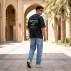 Thread Story | 'Drifting Club' 911 RS Acid Wash Oversized Tee