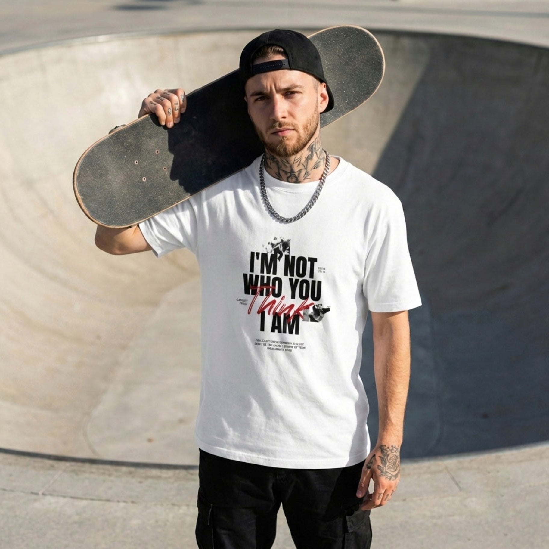 Thread Story "Not Who You Think" Unisex Classic Crew T-Shirt