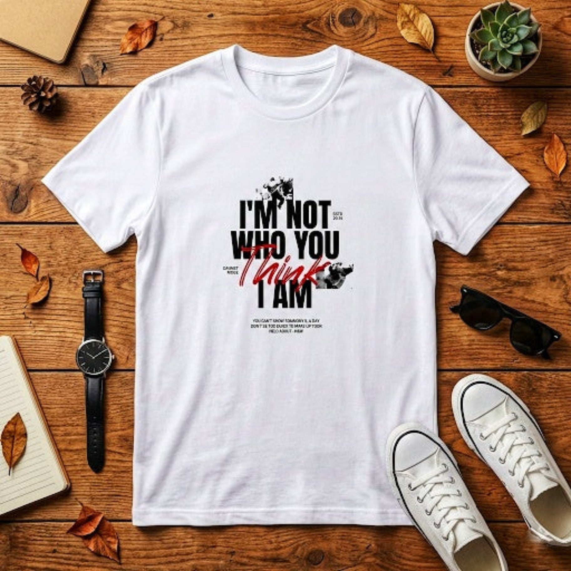 Thread Story "Not Who You Think" Unisex Classic Crew T-Shirt