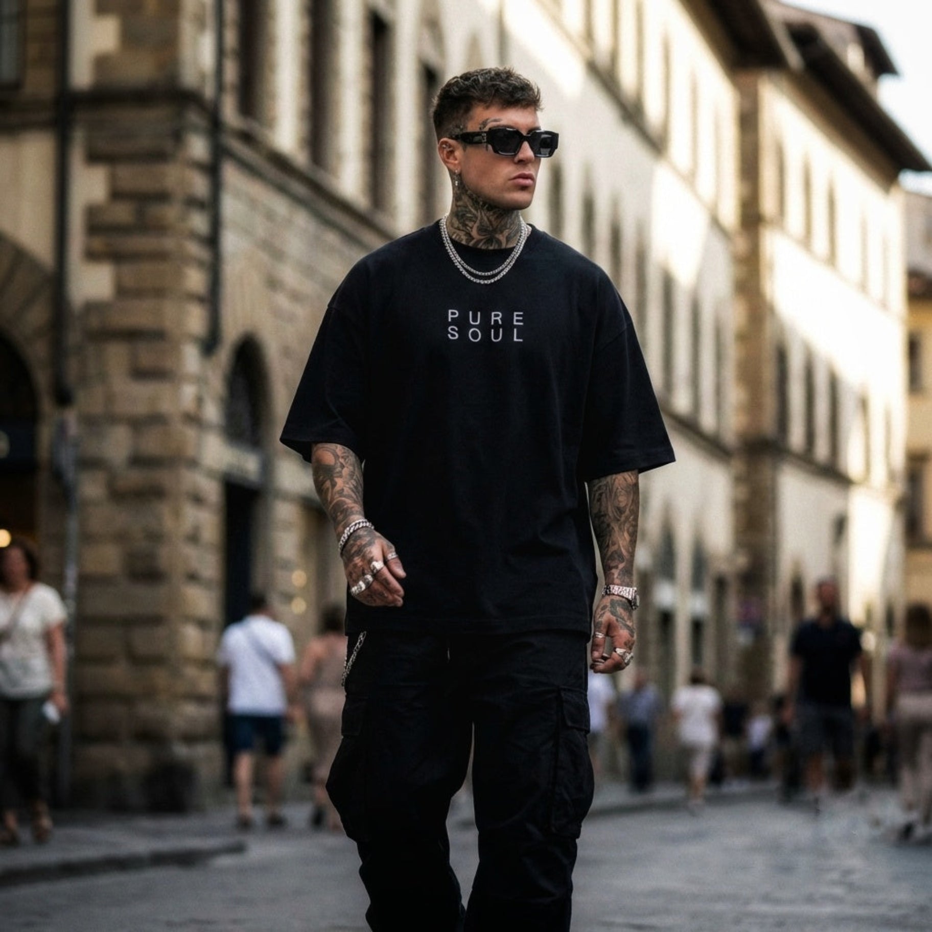 Thread Story | The 'Pure Soul' Oversized Graphic Tee