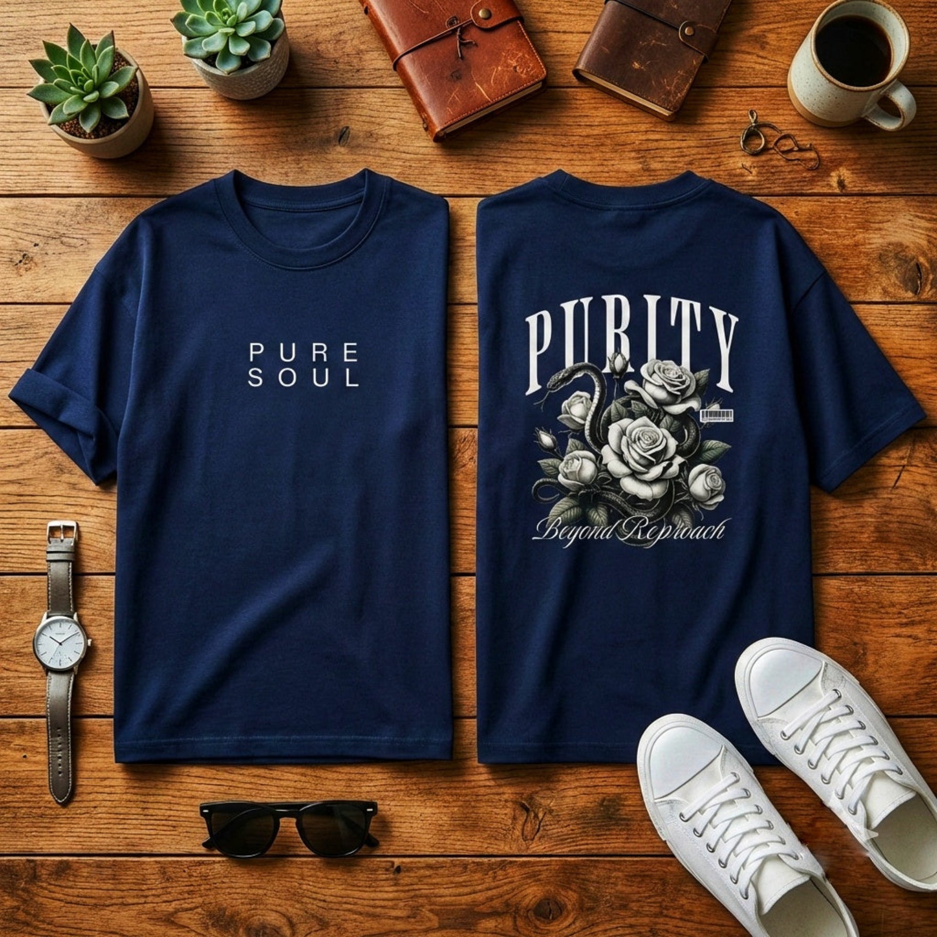 Thread Story | The 'Pure Soul' Oversized Graphic Tee