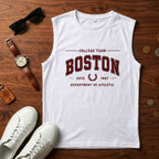 Thread Story | Sleeveless T-Shirt – Boston Varsity Edition