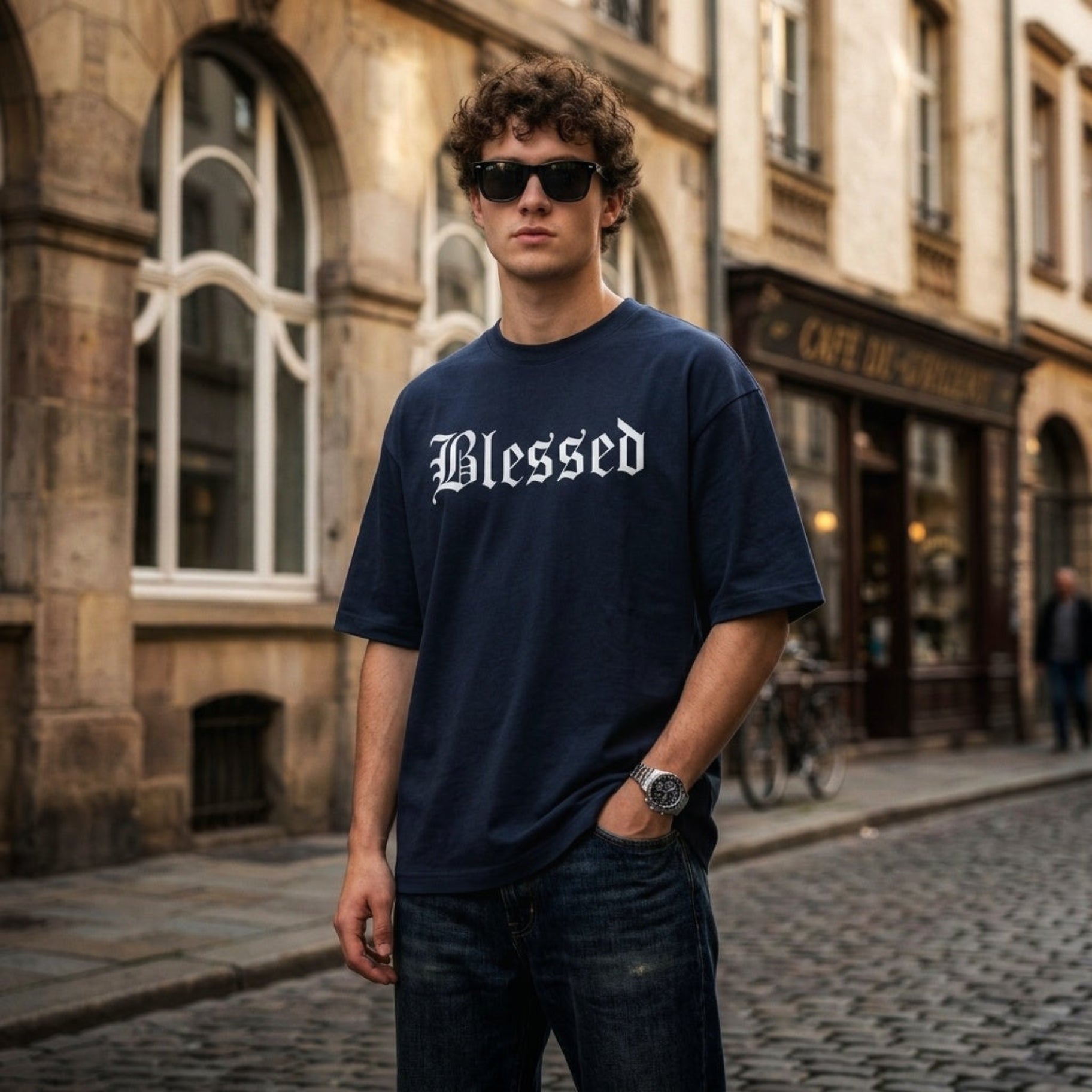 Thread Story | "Blessed Forever" Signature Oversized Tee