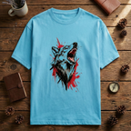 The 'Wild Call' Graphic Tee- Wolf Edition