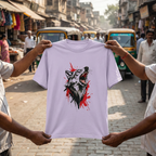 The 'Wild Call' Graphic Tee- Wolf Edition