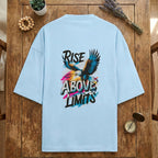 Rise Above Limits – Heavyweight Terry Oversized Tee